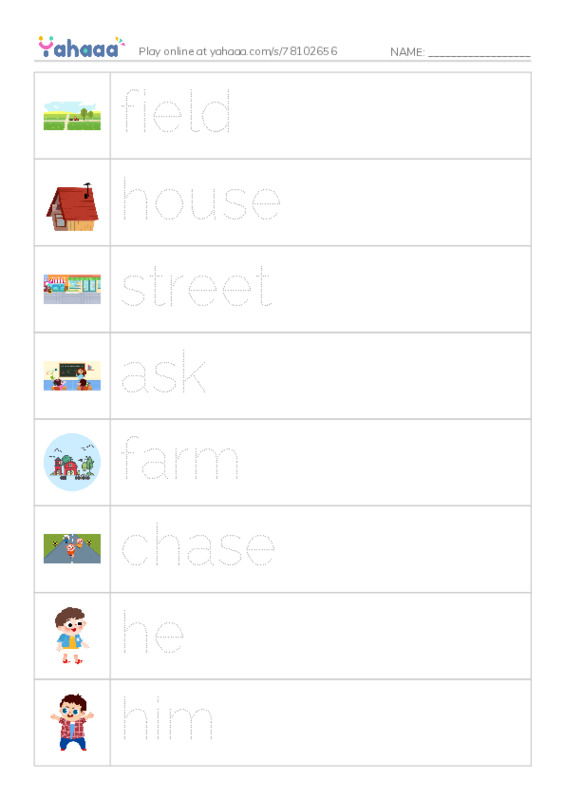 RAZ Vocabulary G: Billy Gets Lost PDF one column image words