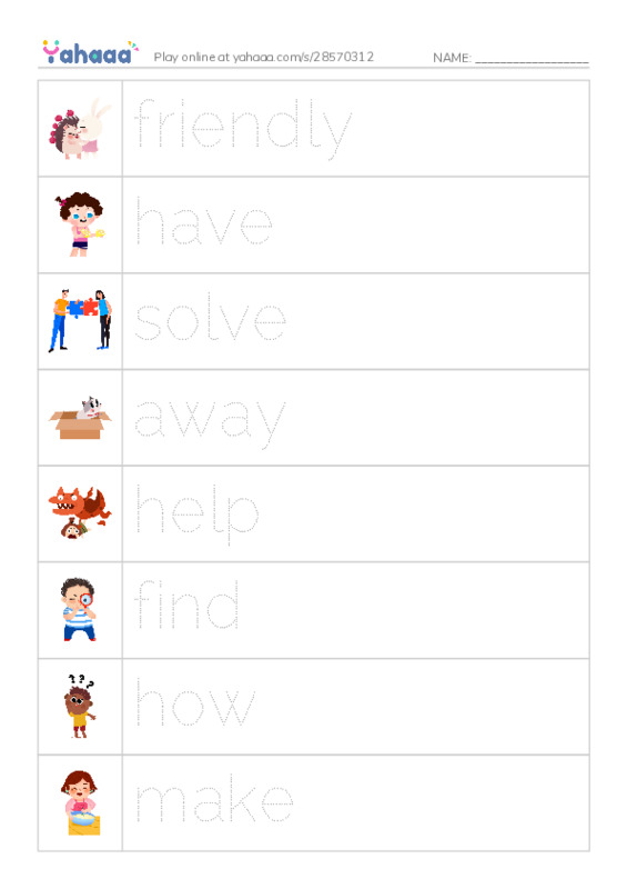 RAZ Vocabulary G: Dogs at Work1 PDF one column image words