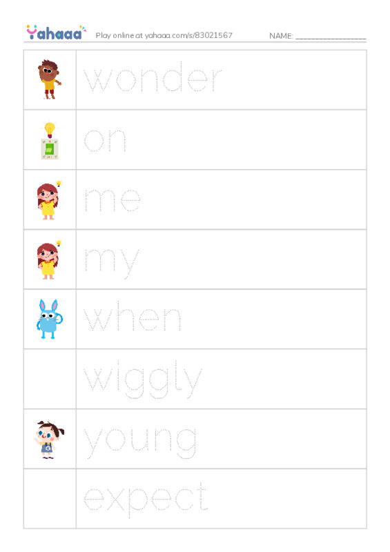 RAZ Vocabulary G: Loose Tooth PDF one column image words