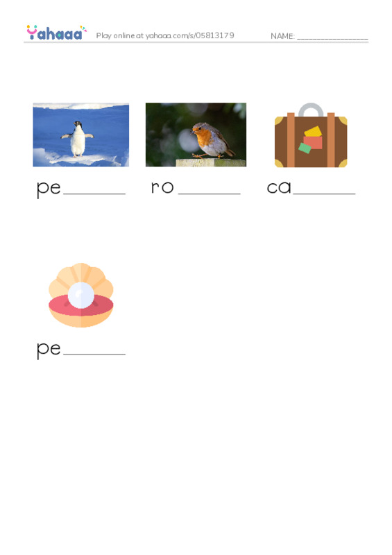 RAZ Vocabulary G: Whose Eggs Are These2 PDF worksheet to fill in words gaps
