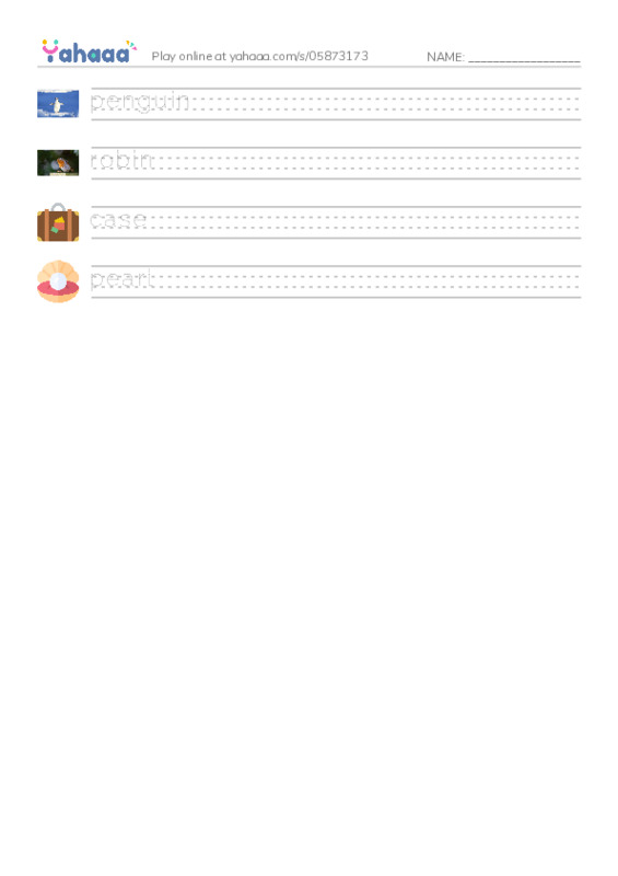 RAZ Vocabulary G: Whose Eggs Are These2 PDF write between the lines worksheet