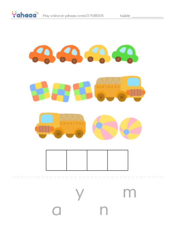 RAZ Vocabulary H: Animals Animals PDF word puzzles worksheet