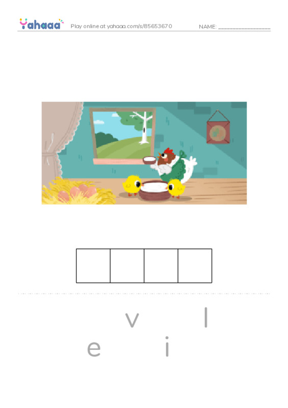 RAZ Vocabulary H: Friends Around the World PDF word puzzles worksheet