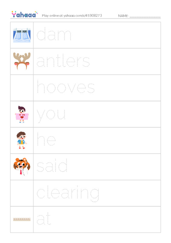 RAZ Vocabulary H: Moose on the Move PDF one column image words
