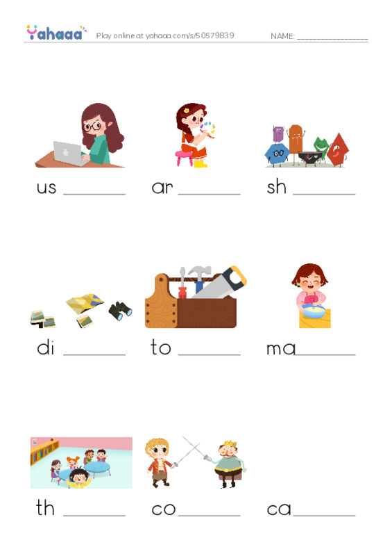 RAZ Vocabulary H: Statues in the Ice PDF worksheet to fill in words gaps