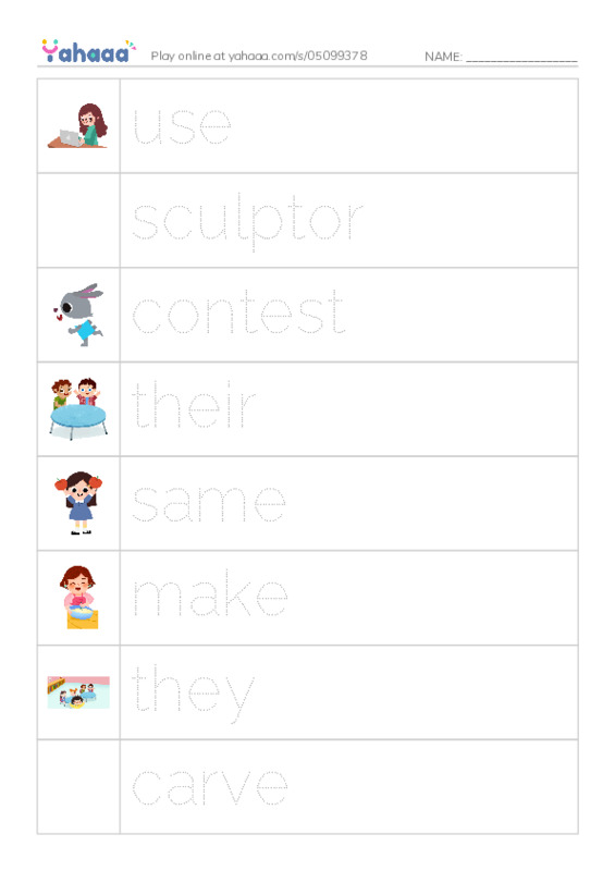 RAZ Vocabulary H: Statues in the Sand PDF one column image words