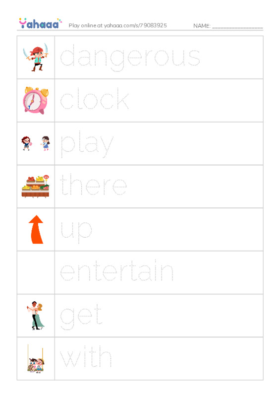 RAZ Vocabulary I: Alistairs Night PDF one column image words