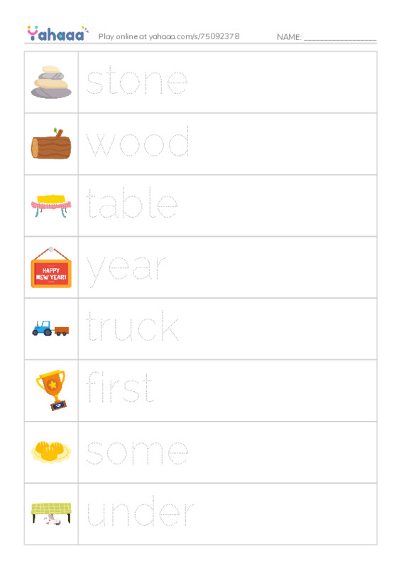 RAZ Vocabulary I: Building a Bridge PDF one column image words