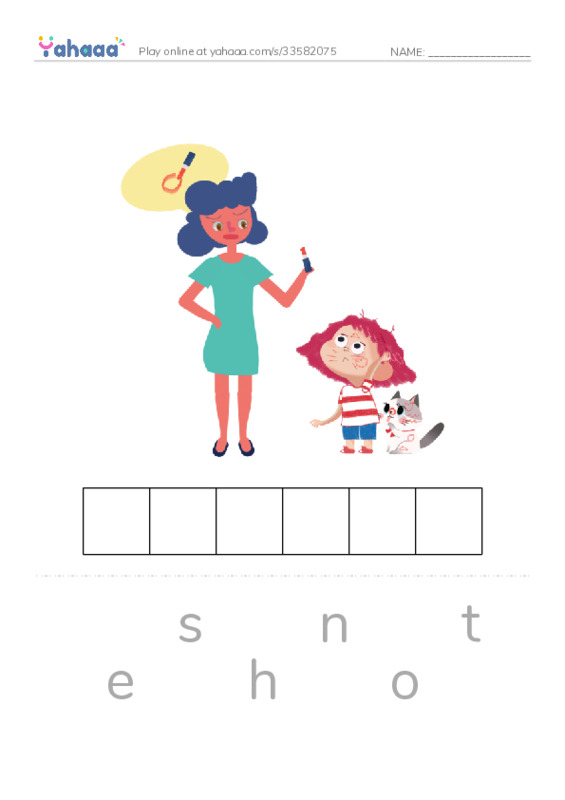 RAZ Vocabulary I: Childhood Stories of George Washington PDF word puzzles worksheet
