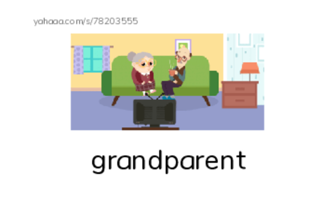 RAZ Vocabulary I: Families PDF index cards with images