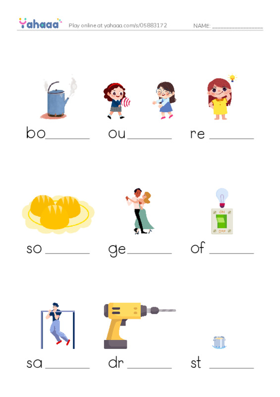 RAZ Vocabulary I: We Make Maple Syrup PDF worksheet to fill in words gaps