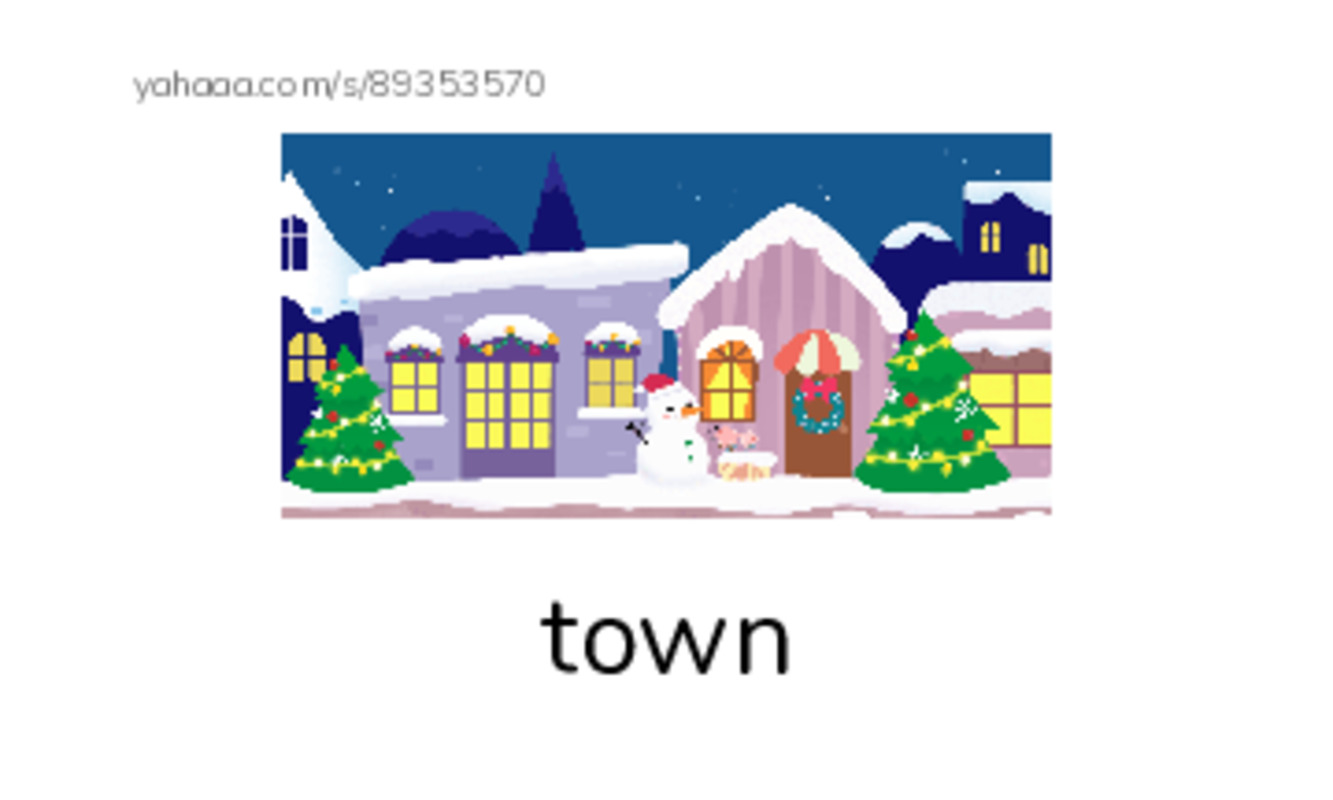 RAZ Vocabulary J: Hannahs Townspeople PDF index cards with images
