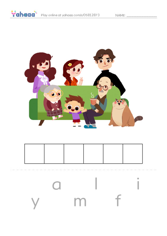 RAZ Vocabulary J: The Thanksgiving the Jacks Built PDF word puzzles worksheet