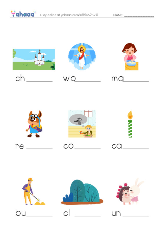 RAZ Vocabulary J: When Bad Things Happen PDF worksheet to fill in words gaps