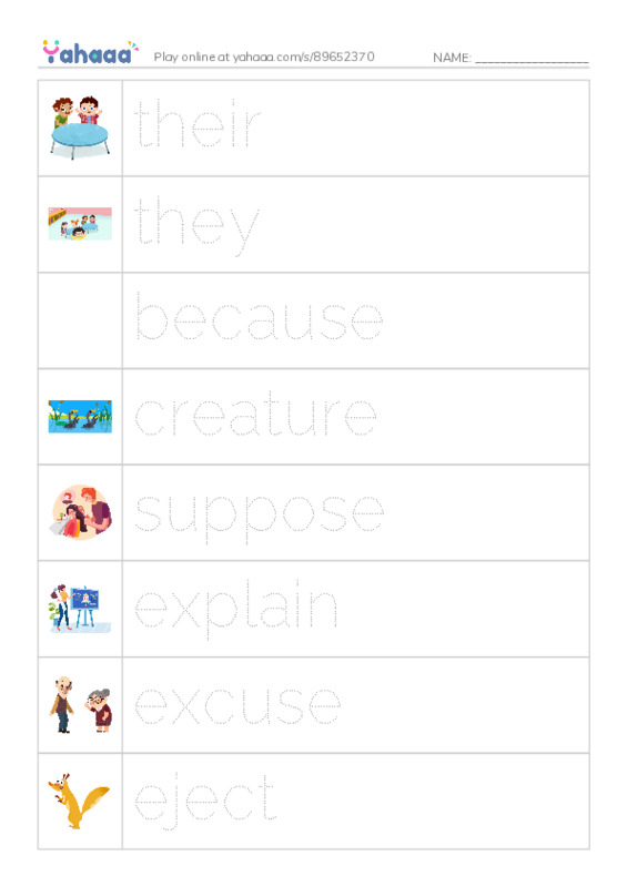 RAZ Vocabulary J: Why Im Late Today PDF one column image words