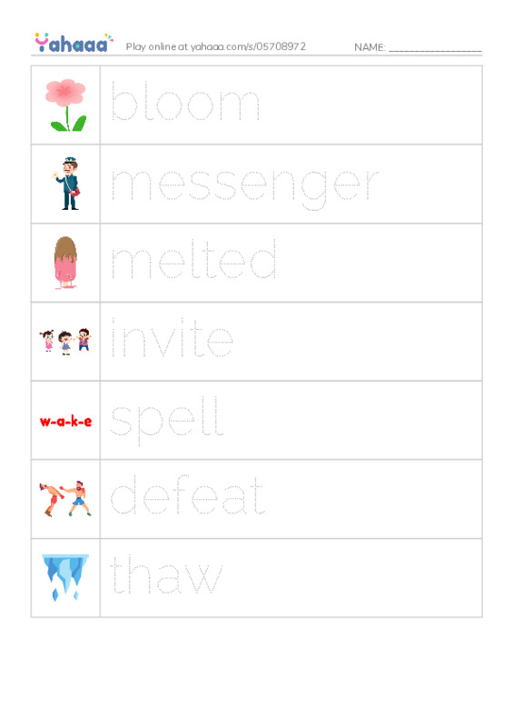 RAZ Vocabulary K: How Glooskap Found Summer PDF one column image words