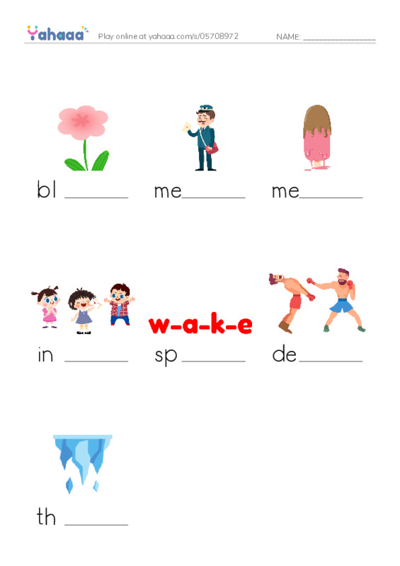 RAZ Vocabulary K: How Glooskap Found Summer PDF worksheet to fill in words gaps