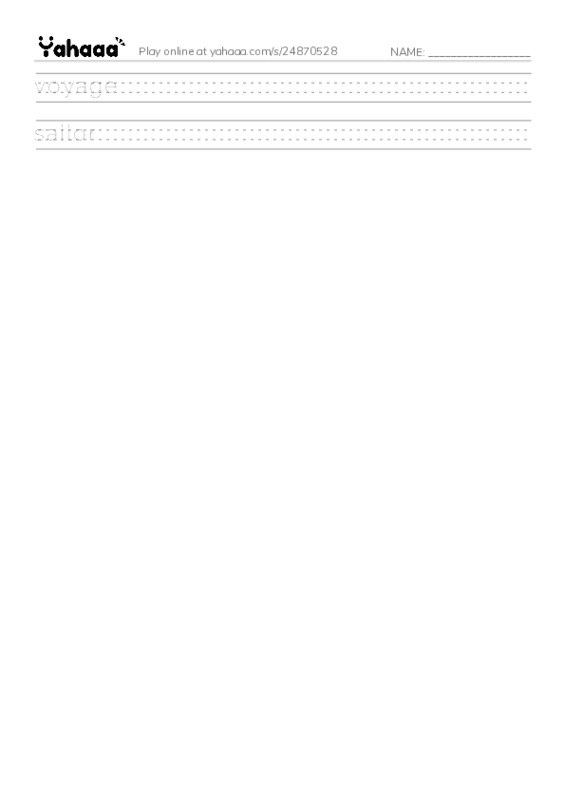RAZ Vocabulary K: Ratty Rats2 PDF write between the lines worksheet