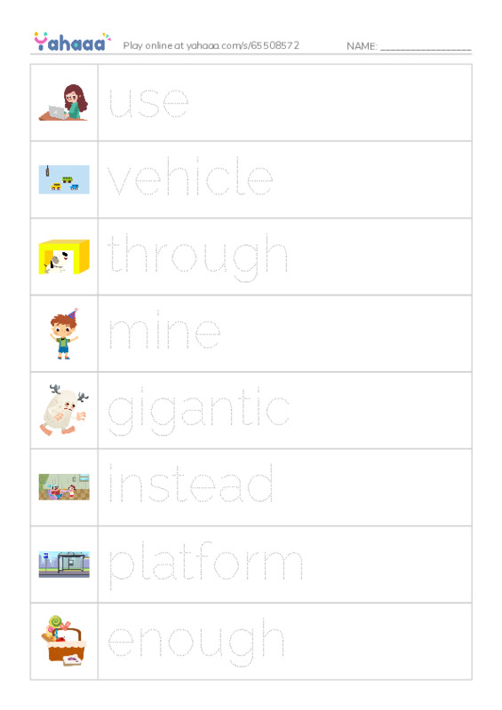 RAZ Vocabulary L: Bigger Than a Monster Truck PDF one column image words