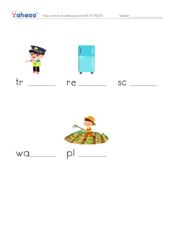 RAZ Vocabulary L: Colonial Life2 PDF worksheet to fill in words gaps