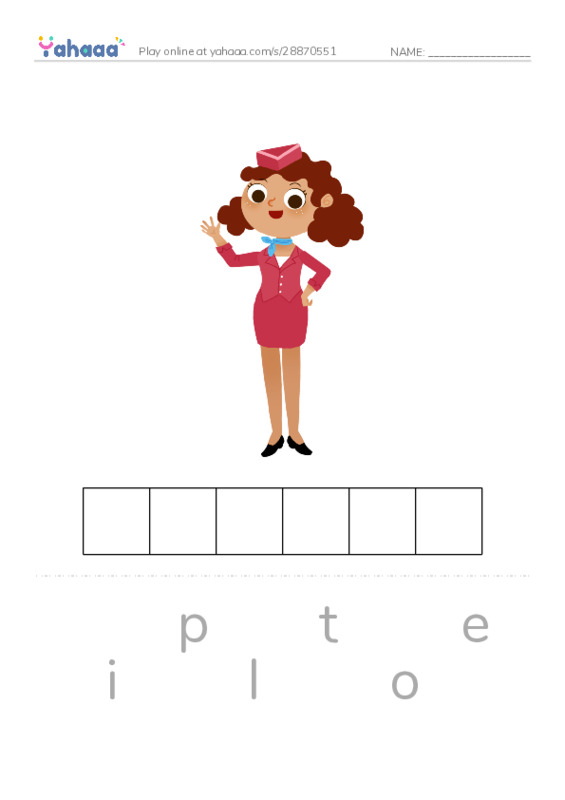 RAZ Vocabulary L: Im the Guest PDF word puzzles worksheet