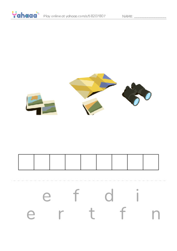RAZ Vocabulary L: Roadside Oddities PDF word puzzles worksheet