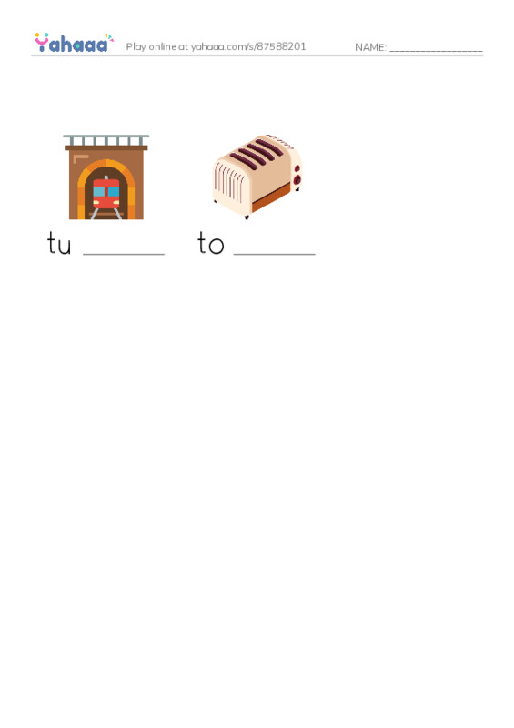 RAZ Vocabulary L: The Igloo2 PDF worksheet to fill in words gaps