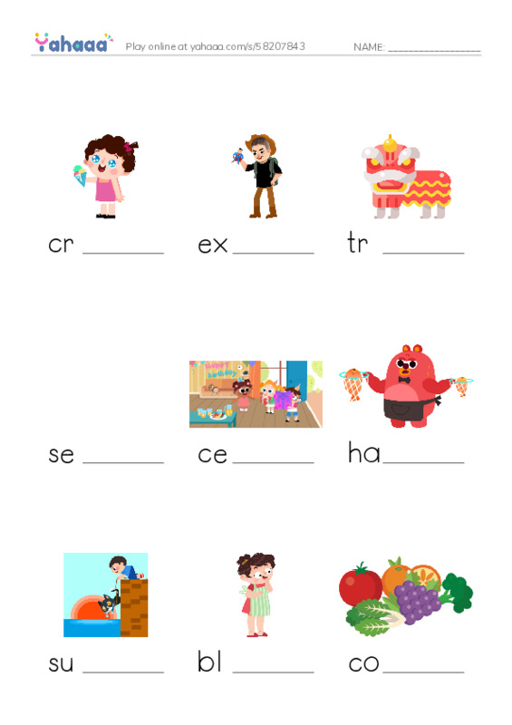 RAZ Vocabulary L: Two Thanksgivings PDF worksheet to fill in words gaps