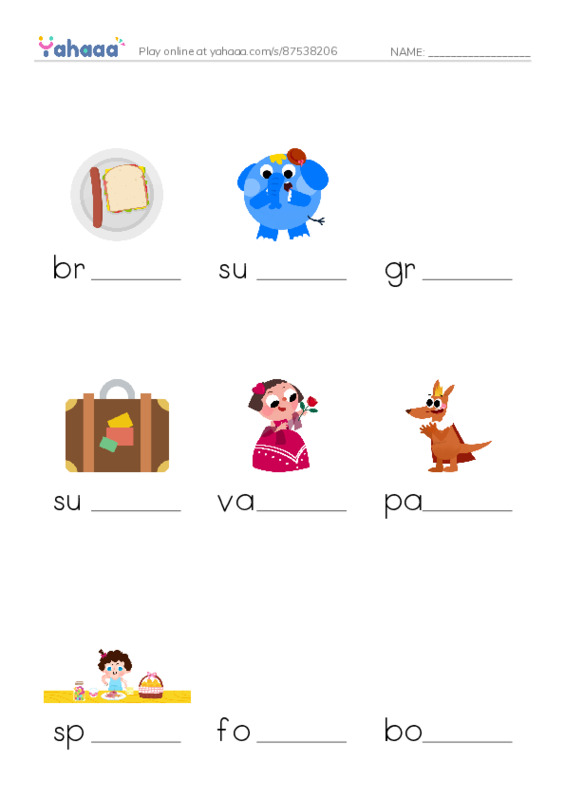 RAZ Vocabulary L: Valentines Day PDF worksheet to fill in words gaps