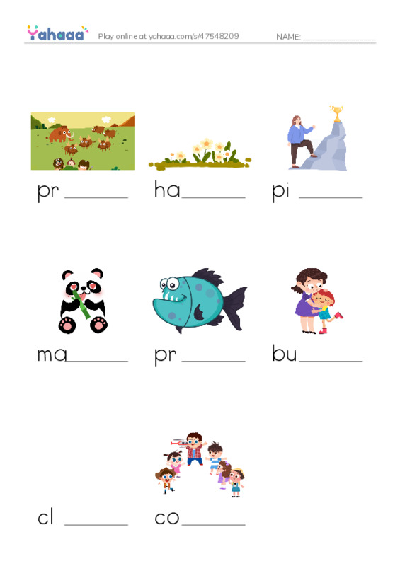 RAZ Vocabulary M: A Prairie Dogs Life PDF worksheet to fill in words gaps