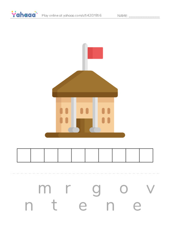 RAZ Vocabulary M: Can I Vote PDF word puzzles worksheet