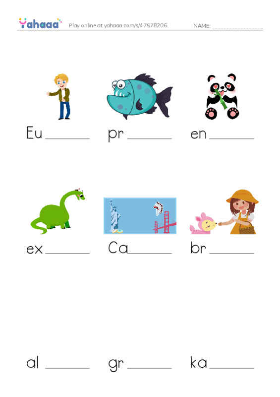 RAZ Vocabulary M: Endangered Birds PDF worksheet to fill in words gaps