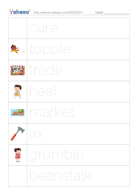 RAZ Vocabulary M: Giants Tale PDF one column image words