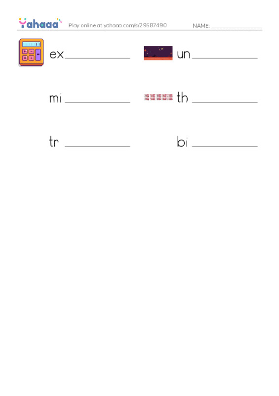 RAZ Vocabulary M: How Much Is a Trillion PDF worksheet writing row