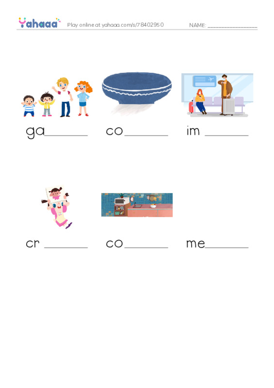 RAZ Vocabulary M: How to Make Lemonade PDF worksheet to fill in words gaps
