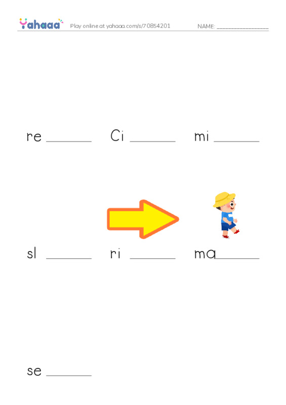 RAZ Vocabulary M: Martin Luther King Jr PDF worksheet to fill in words gaps