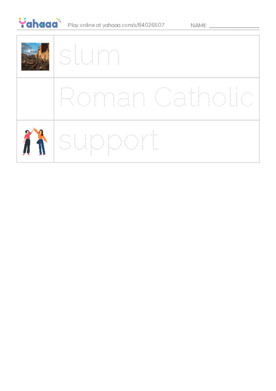 RAZ Vocabulary M: Mother Teresa Mother to Many2 PDF one column image words
