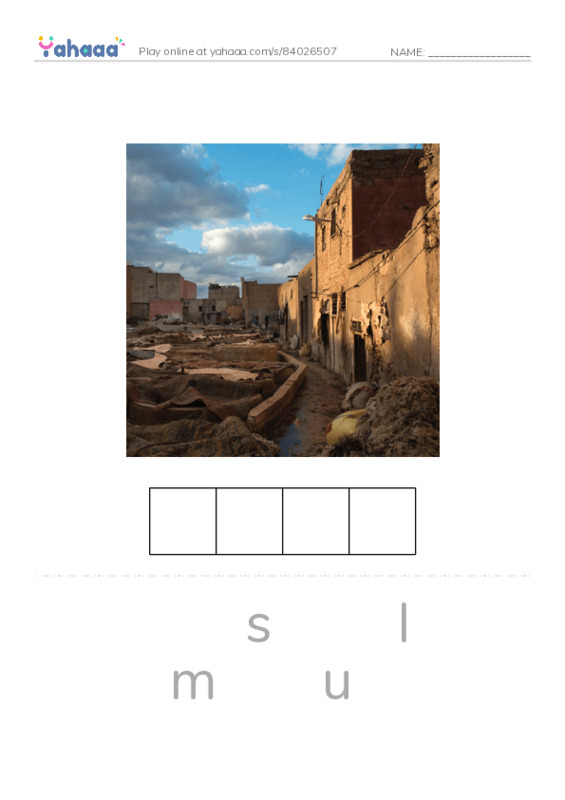 RAZ Vocabulary M: Mother Teresa Mother to Many2 PDF word puzzles worksheet