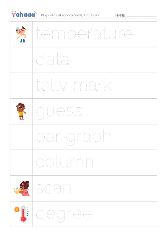 RAZ Vocabulary M: The Best Guess PDF one column image words