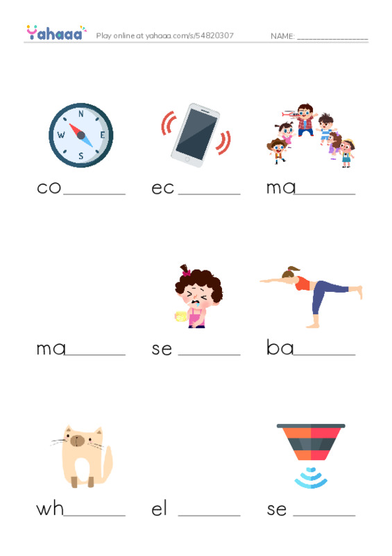 RAZ Vocabulary N: Beyond the Five Senses PDF worksheet to fill in words gaps