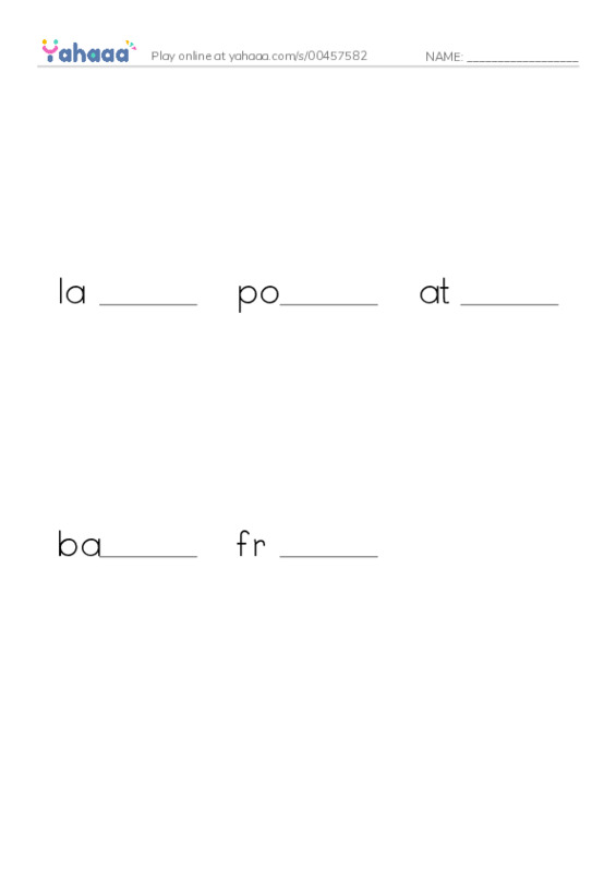 RAZ Vocabulary N: Coral Reefs PDF worksheet to fill in words gaps