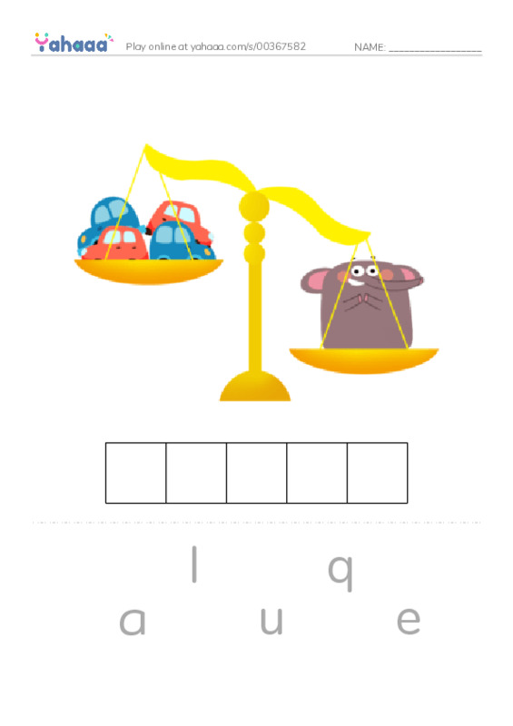 RAZ Vocabulary N: Crows Share A Pie PDF word puzzles worksheet