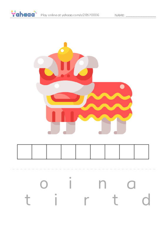 RAZ Vocabulary N: Dia de los Muertos PDF word puzzles worksheet