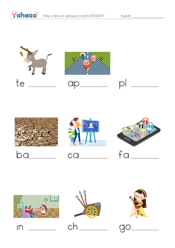 RAZ Vocabulary N: Persephone A Greek Myth PDF worksheet to fill in words gaps