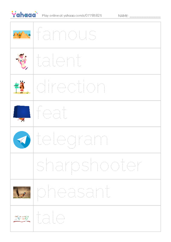 RAZ Vocabulary O: Annie Oakley PDF one column image words