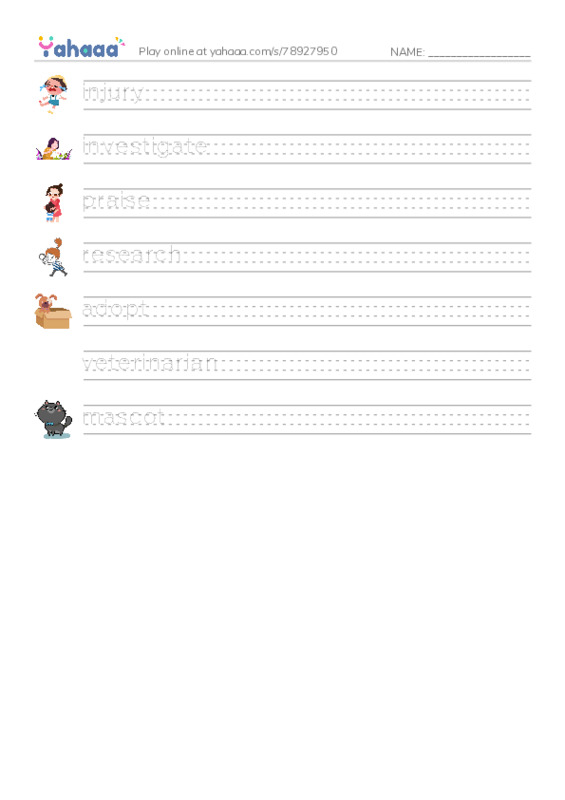 RAZ Vocabulary O: Baltic Rescue PDF write between the lines worksheet