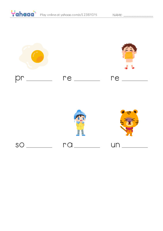 RAZ Vocabulary O: Edible Bugs2 PDF worksheet to fill in words gaps