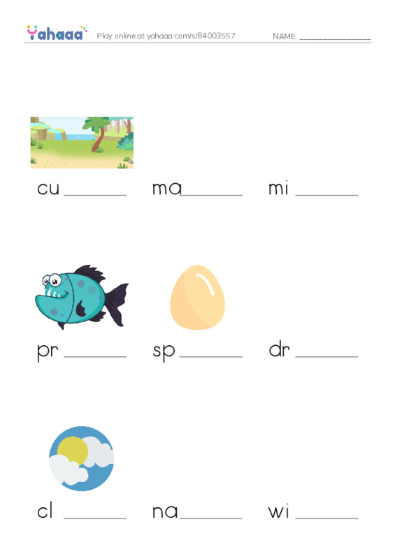 RAZ Vocabulary O: The Magic of Migration PDF worksheet to fill in words gaps