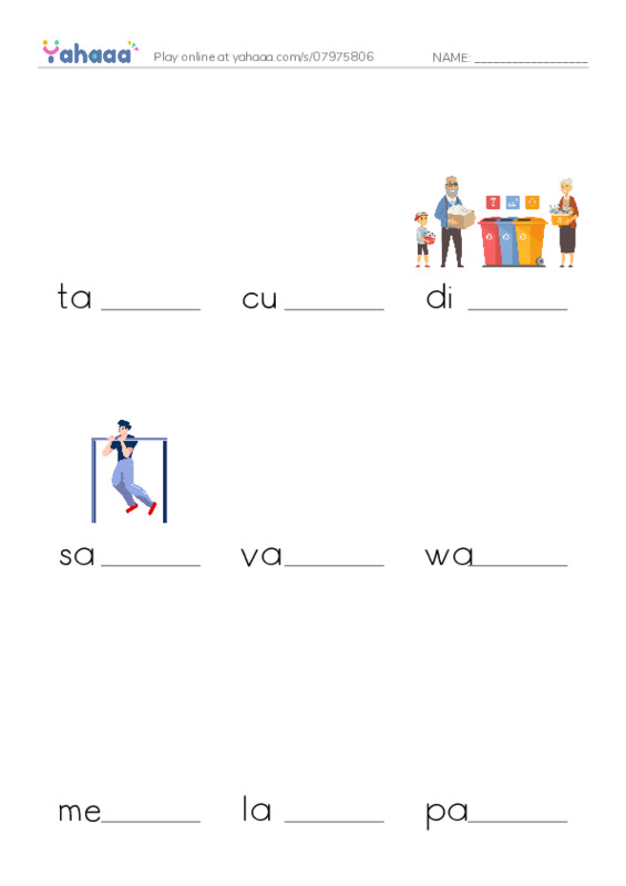 RAZ Vocabulary O: History to Chew On PDF worksheet to fill in words gaps