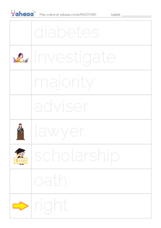 RAZ Vocabulary O: Sonia Joins the Supreme Court PDF one column image words